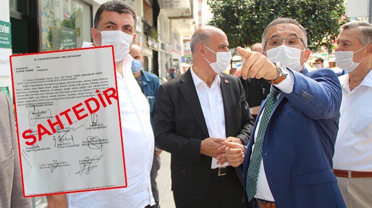 Valinin imzasını taklit edip belge hazırlamışlar! Soruşturma başlatıldı