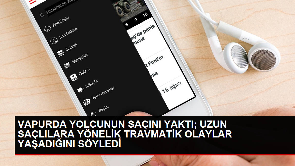 Vapurda çocuğun saçlarını ateşe veren adamın ilk ifadesi: Uzun saçlı insanlara yönelik travmam var