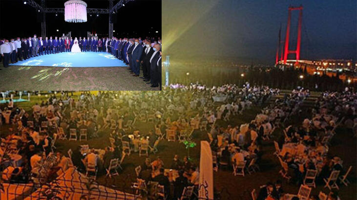 Vekil düğününde tepki çeken görüntü! Böyle savundu...