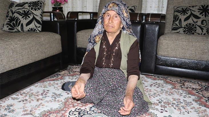 Vicdansızlar! Yaşlı kadına kabusu yaşattılar