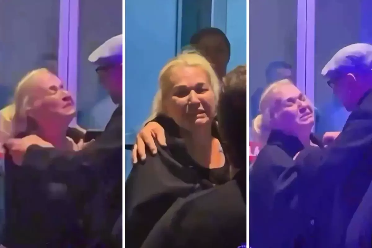 Volkan Konak'ın eşi hastane önünde fenalaştı