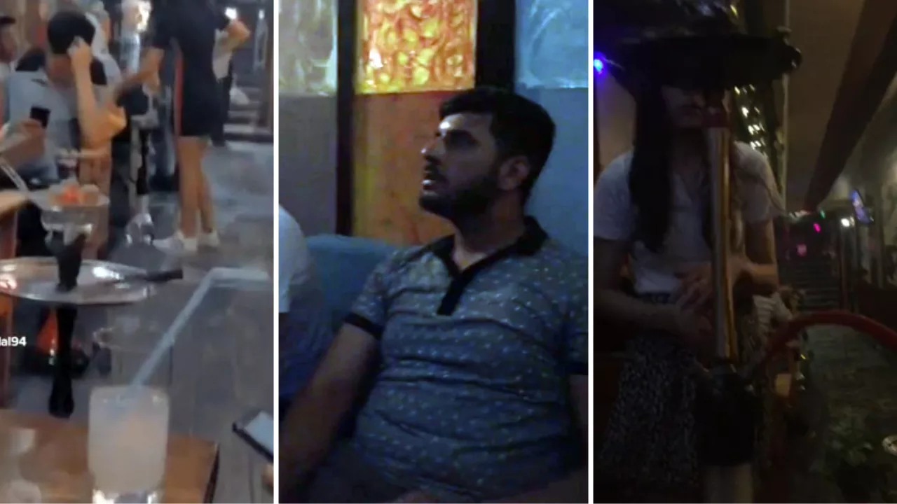 Yabancı uyruklu mülteciler, gittikleri mekanlarda garson kızların görüntülerini çekip paylaştı