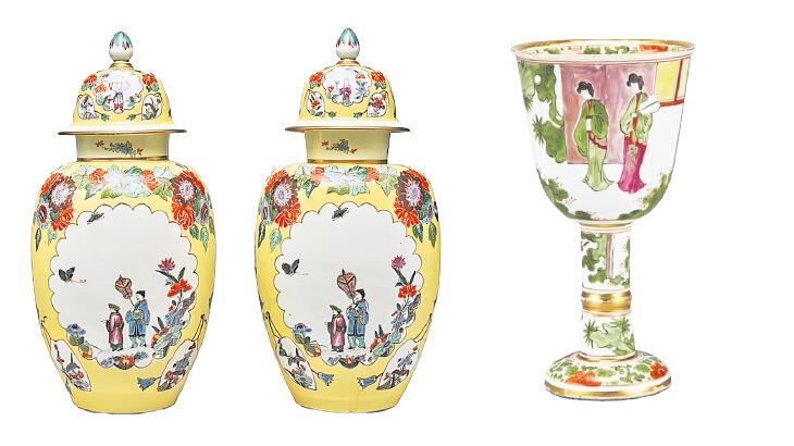 Yağmalanan porselenler 121 milyona satıldı