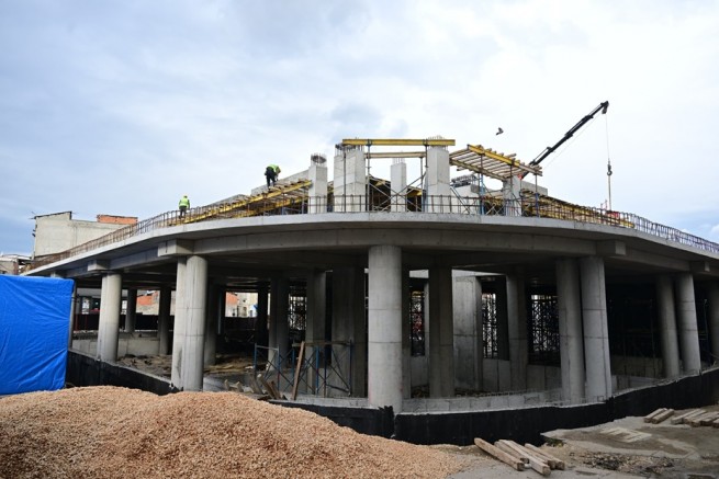 Yavuzselim Kapalı Pazar Alanı’nda çalışmalar sürüyor