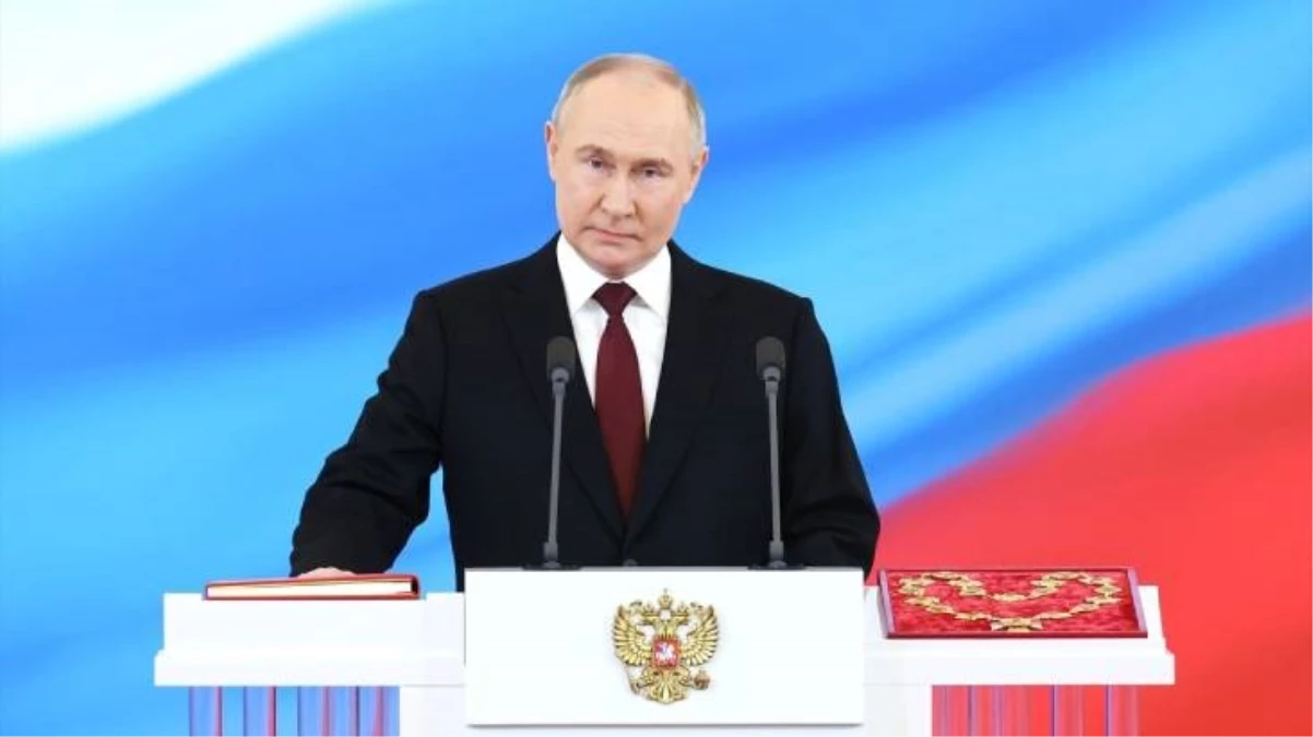 Yemin töreni gerçekleşti, Vladimir Putin Rusya'yı 6 yıl daha yönetecek