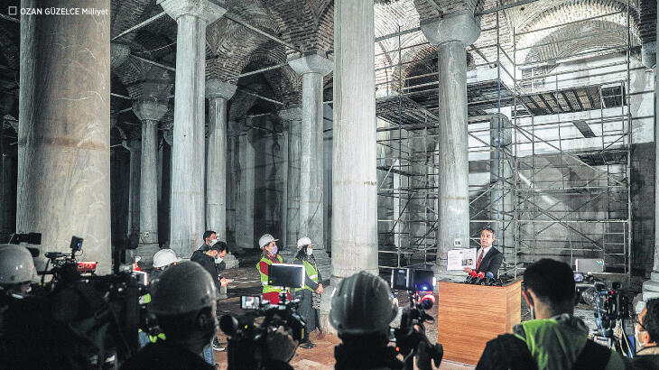 Yerebatan Sarnıcı depreme dayanmaz