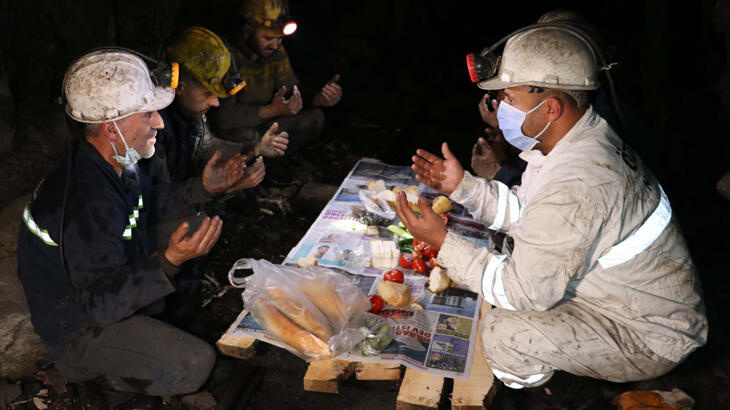 Yerin metrelerce altında ilk sahur