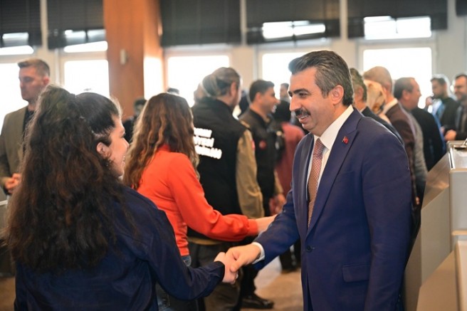 Yıldırım ailesi bayramlaştı