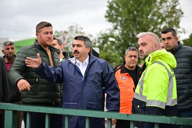 Yıldırım belediyesi afetlere karşı teyakkuzda
