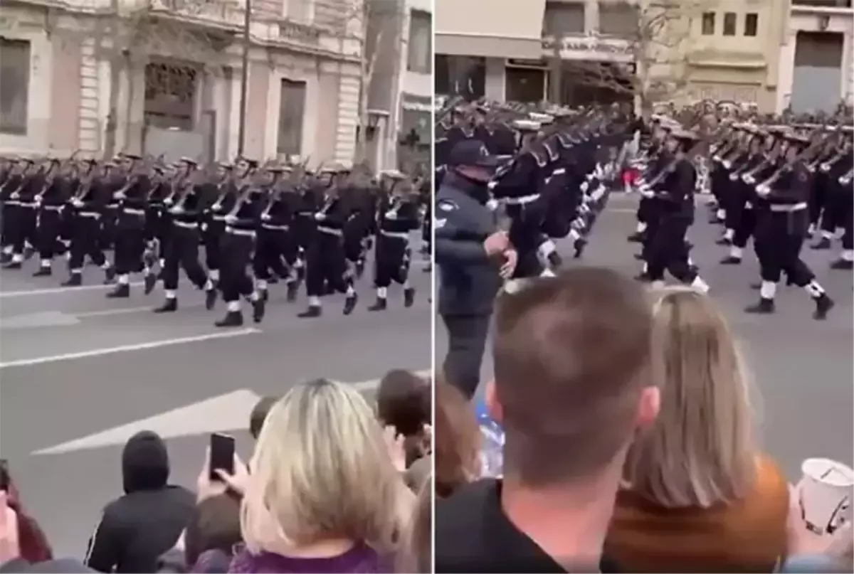 Yunan askerlerinin tepki çeken Türkiye sloganlarına MSB kayıtsız kalamadı