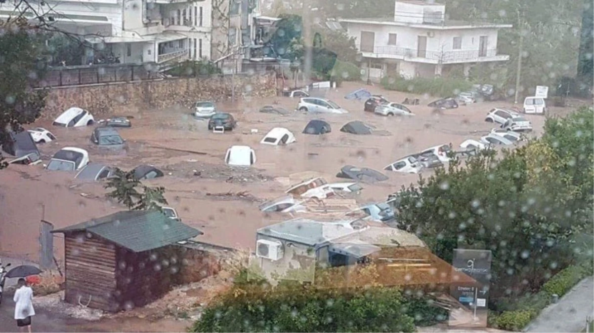 Yunanistan'ı sel vurdu! Tarihlerinin en şiddetli yağışına maruz kaldılar