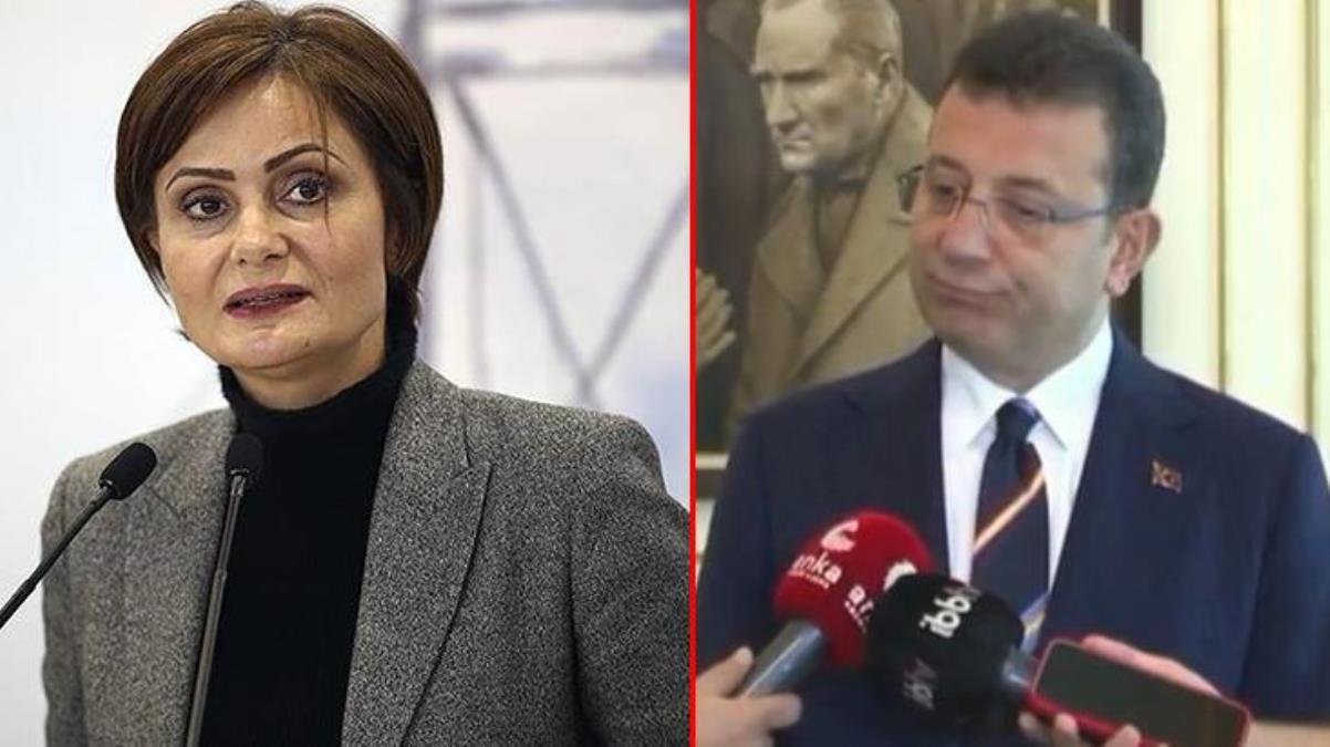 Yüz ifadesine dikkat! Kaftancıoğlu'nun kendisi için söylediği iddia edilen sözler, İmamoğlu'na soruldu