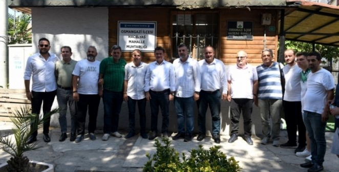 Başkan Aydın, vatandaş ve esnafla buluşmaya devam ediyor