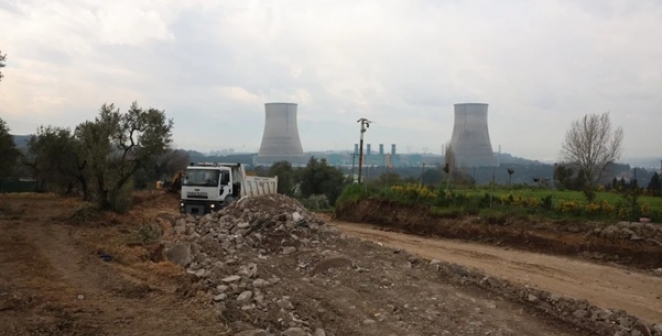 Osmangazi Belediyesi Karabalçık'ta 455 metrelik yeni yol açıyor