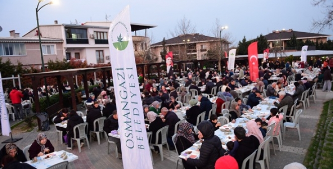 Osmangazi’de Gönül Sofraları Yenibağlar’da Kuruldu