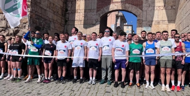 Bursa'nın kalbinde nefes kesen koşu