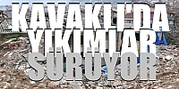 Bursa Kavaklı’da yıkımlar sürüyor