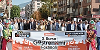 Bursa Gastronomi Festivali kortej yürüyüşüyle başladı