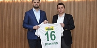 Başkan Aydın, Bursaspor yönetimini ağırladı