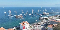 Bursa Mudanya’da denizden karaya cumhuriyet coşkusu