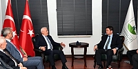 Başkan Aydın ve Başkan Bozbey’den işbirliği mesajları