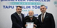 Bursa Şirinevler'de 16 yıllık imar sorunu çözüldü