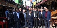 Başkan Aydın, Kayıhan Çarşısı esnafı ile buluştu