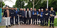 Başkan Erkan Aydın 1 Mayıs'ta emekçilerin yanında